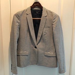 Madewell Striped Blazer - Size 10